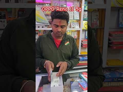 New OPPO RENO 11 5G unboxing #opporeno115g #opporeno11green#reno11viralvifeo