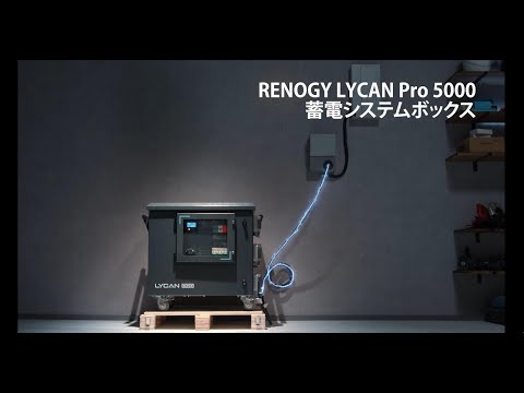 【RENOGY】LYCAN Pro5000 蓄電システムボックス