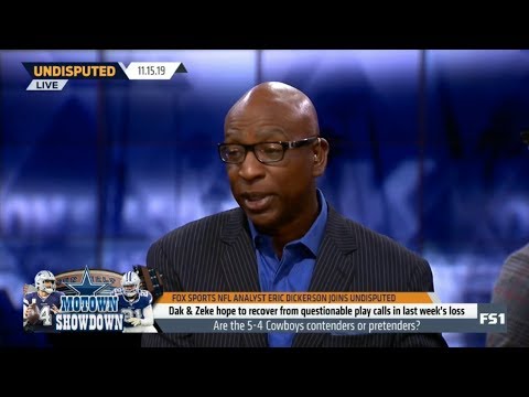 UNDISPUTED | Eric Dickerson [DEBATE] Are the 5-4 Cowboys contenders or pretenders?