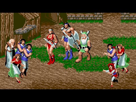 Golden Axe II｜戰斧2｜Gilius Thunderhead 通關｜Sega Genesis & MD