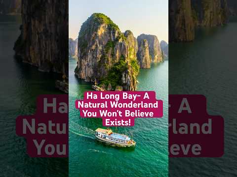 Ha Long Bay- A Natural Wonderland You Won't Believe Exists!