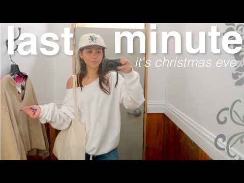 VLOG: last minute shopping... *explaining why I dropped out of high school*