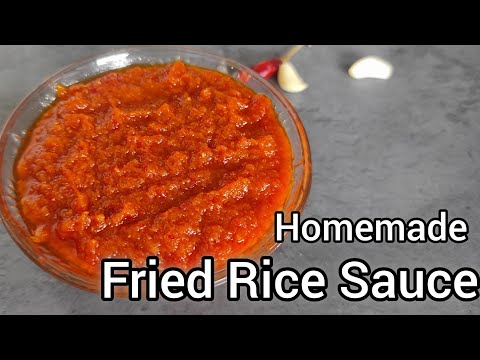 Readymade Sauce for Fried Rice/ Homemade Fried Rice Sauce / Fried Rice without sauce recipe