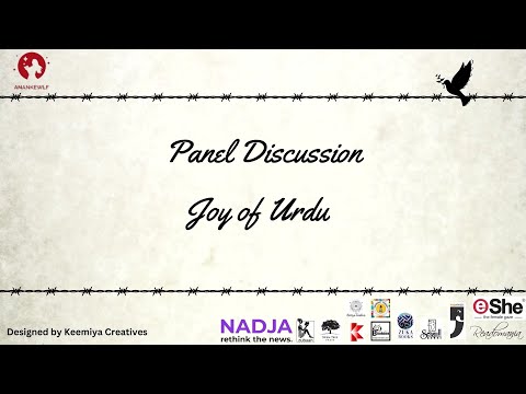 Ananke WLF 2024 || Panel Discussion on Joy of Urdu