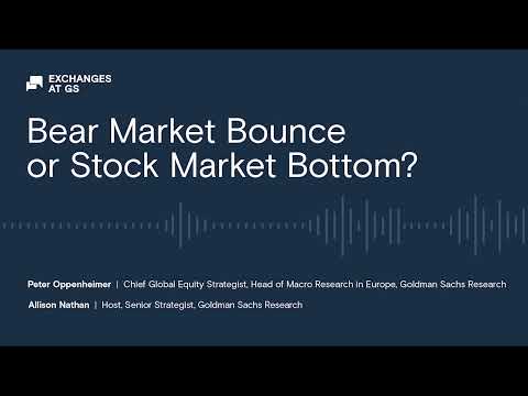 Bear Market Bounce or Stock Market Bottom?