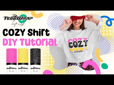 How to Make a Shirt with Custom Decals Using Glitter HTV?