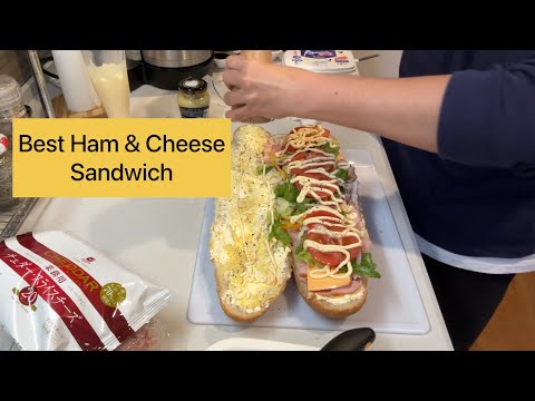 Best Ham & Cheese Sandwich @A Day With Bec