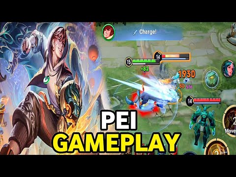 Pei Wtf Damage in Late Game - 15 Kill - Comeback | Honor of Kings