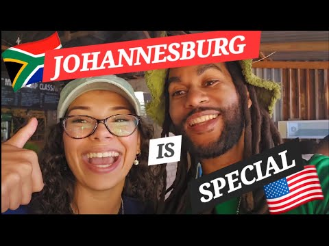 SOUTH AFRICA 🇿🇦  EXPLORES REAL JOHANNESBURG  AFRICAN AMERICAN 😱 WOW!