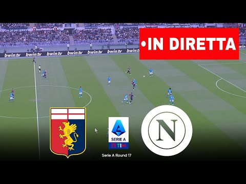 🔴IN DIRETTA: Genoa-Napoli 🏆Serie A 2024 ⚽ Partita LIVE"