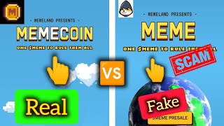 Memeland Real or Fake | memeland airdrop Listen date | Memeland Withdrawal | #Hanshuverse