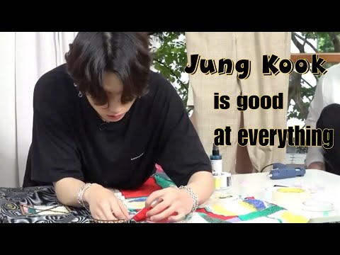 Jung Kook is good at everything