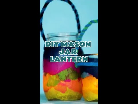 Create magical mason jar lanterns for summer nights 🎨