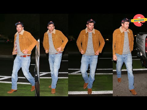 ASHTON KUTCHER ARRIVES SOLO FOR LATE DINNER AT IL CIELO IN BEVERLY HILLS!!!