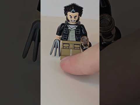 How to build logan from deadpool and wolverine minifigure