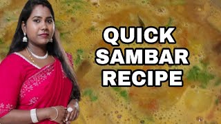 Authentic Tamil Sambar Recipe | How to Make Sambar at Home | Perfect Side for Idli, Dosa & Rice