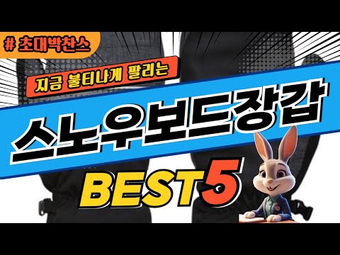 2024 초대박 찬스 스노우보드장갑 추천 대박 가성비 베스트5! 후기 비교