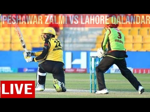 Lahore vs peshawar live|| Qalandar vs zalmi || Psl6 2nd match || Psl today livel  #sportsworld2021