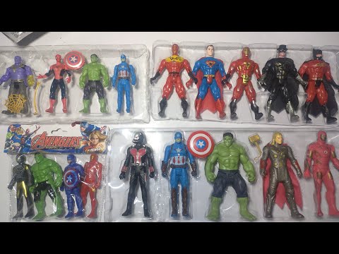 Marvel Toys Unboxing/Action Figures/Unboxing/Cheap Price/Ironman,Hulk,Thanos, Spiderman/Popular Toys