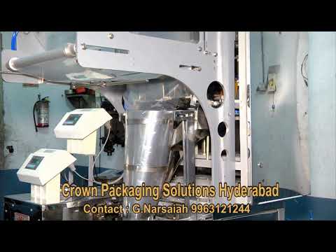 2 Head Weigher Packing Machine |crownindustries| Pouch packing machine