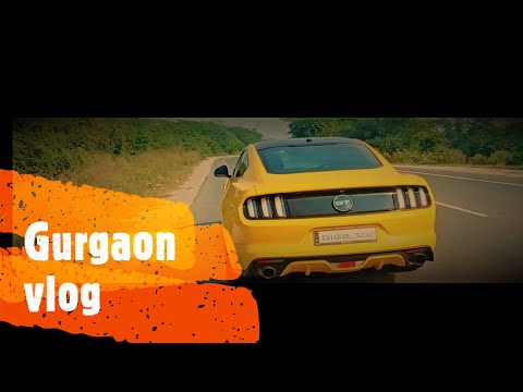 gurgaon faridabad road bike race and cars race vlog mustang(02)#cars #delhi #swarjitbajaj #race #me