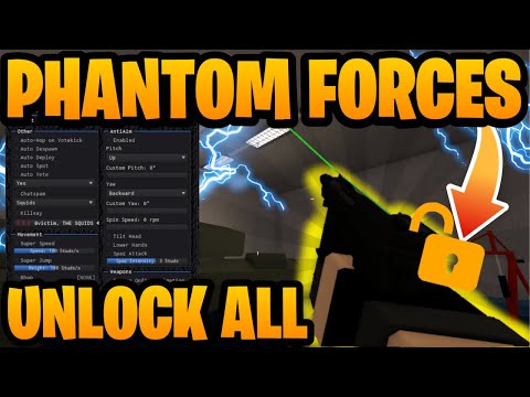 *UNLOCK ALL* ROBLOX PHANTOM FORCES SCRIPT HACK AIMBOT + ESP + FLY | Phantom Forces Script Pastebin