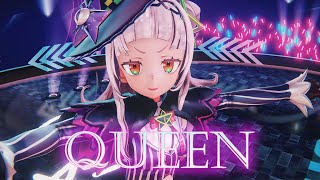 【hololive MMD／4K／60FPS】紫咲シオン【QUEEN(Cover)】#シオンの書物 #紫咲シオンMMD