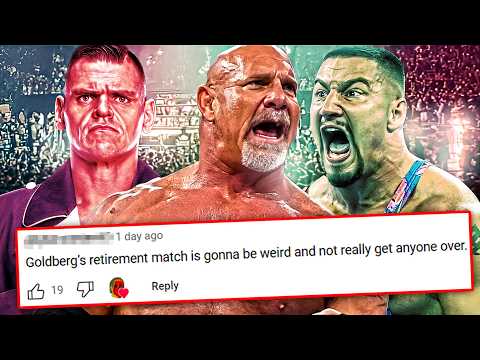 Goldberg's Last Match SUCKS ALREADY? Pro Wrestling 🔥HOT TAKES🔥