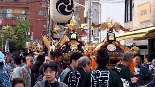 令和五年 池袋御嶽神社例大祭 町会神輿連合宮入