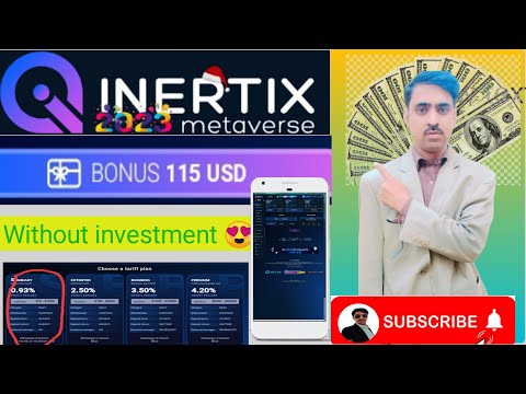 $115 sign-up bonus for new real earning platform 2023 inertix.io Earn ini token