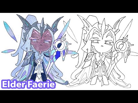 How to draw Elder Faerie | Cookie Run Kingdom