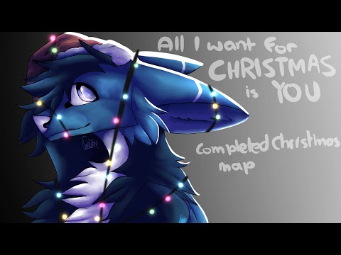 All I want for Christmas is you | completed christmas map