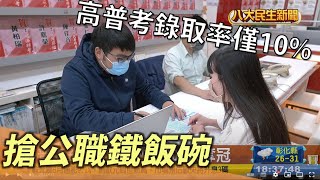 搶公職鐵飯碗 高普考錄取率僅10% |【民生八方事】| 2022090606 @gtvnews27