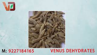 Manufacturer & Wholesale Suppliers of CUMIN SEEDS, JEERA, JIRU SEEDS | Venus Dehydrates Ahmedabad