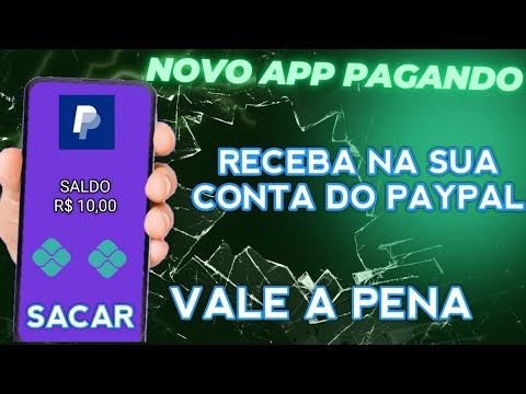 APLICATIVO para GANHAR DINHEIRO no PAYPAL : RECEBA EM DÓLAR