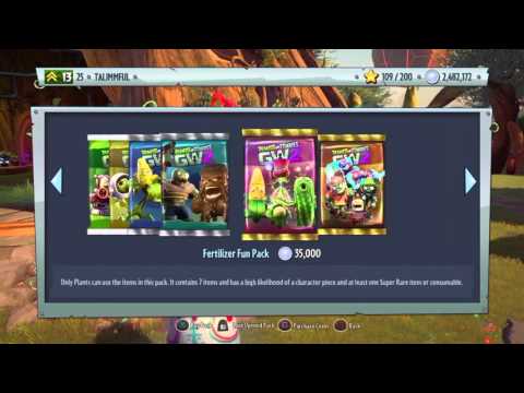 PvZGW2 spent 5million to unlock 1 legendary char