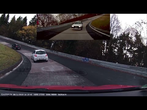 2x Clio RS Fun - Nordschleife Touristenfahrten - 08-11-2015