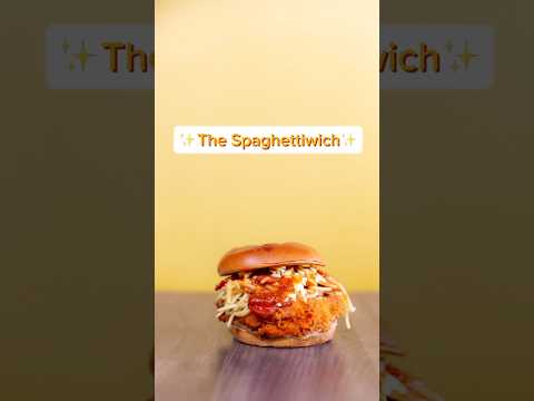 The Spaghettiwich Jollibee Menu Hack✨ #Jollibee #JollibeeUSA #Jollibeefun #joyhack #Spaghettiwich