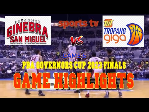 GINEBRA vs TNT | FINALS Game 6 Highlights | PBA S47 Governors Cup 2023 | April 21, 2023 sports tv