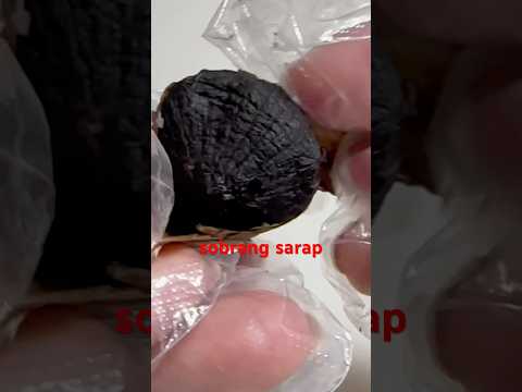 black garlic #healthyfood #delicious #blackgarlic #shorts