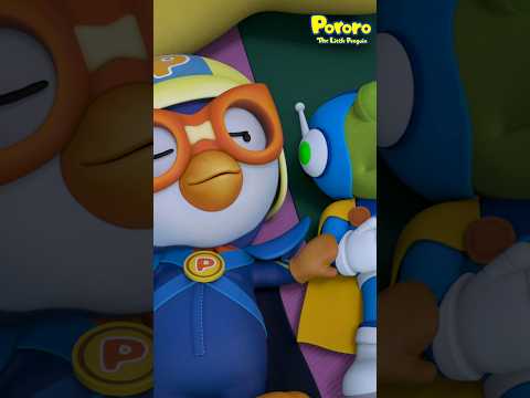 Pororo Heroes in the Bed!🌟🌟 #pororo #shorts #superhero