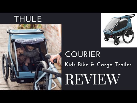 THULE Courier Stroller,  Bike & Cargo Trailer: Perfect for Active Families | DestinationBabyKids.com