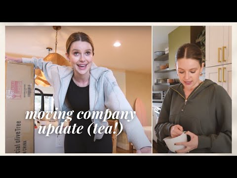 moving company tea, lots of food experiments + happy moments!