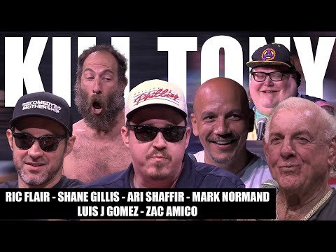 KT #629 - RIC FLAIR - SHANE GILLIS - ARI SHAFFIR - MARK NORMAND- LUIS J GOMEZ - ZAC AMICO