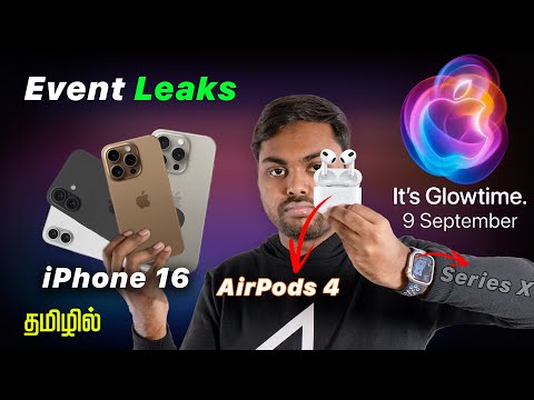 🚀 Apple Event 2024: iPhone 16, AirPods 4, iPad Mini & Series X Surprises Revealed! @TechApps Tamil