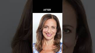 10 anti-aging hair extension makeovers #shorts #reverseagemovement