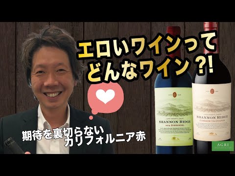 エロいワインってどんなワイン？！　カリフォルニア赤ワイン編｜アグリワインチャンネル