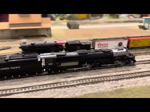 N Scale Trains Running at Piedmont Division Train Show March 9, 2024