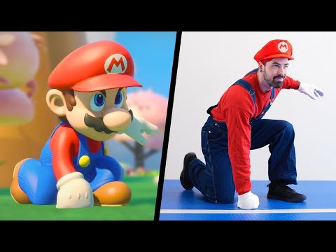 Stunts From Super MARIO in Real Life