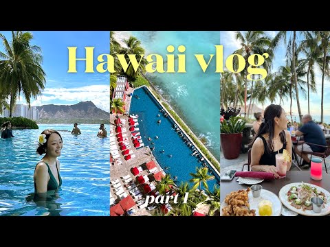 A WEEK IN OAHU, HAWAII PT.1 🌺 Sheraton Waikiki Hotel, Chanel Shopping, Food, Travel, Trip VLOG